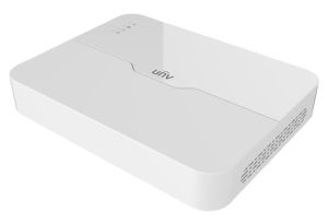 Uniview UNV NVR301-08LS3-P8 8-Channel H.265 4K NVR with 8-port PoE: 64/48Mbps, 4K HDMI, VGA, 1x SATA, Audio, 1U, NDAA, 3yr