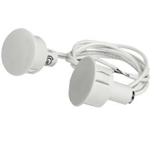 Surface Mount Recessed Steel Door Switch Set: 10 pack-S-SNSR-180-12-W