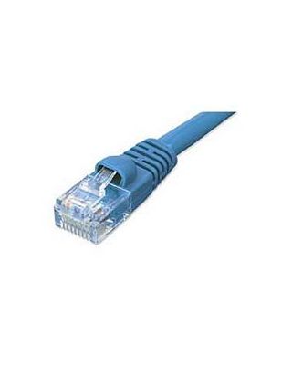 25 ft Cat5e Network Cable: Blue, 350MHz, 24AWG, Molded/Snagless Boots