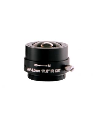 gazechimp 1/3 F1.2 4mm CS Mount Fixed Iris IR CCTV Lens for Security CCD Cameras