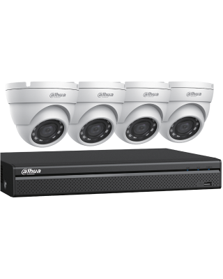 4 Channel 1080P NVR Kit with your choice of any 4 cameras