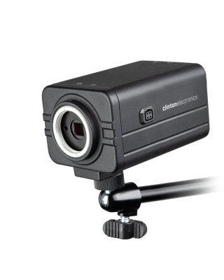 Clinton Electronics Box Camera: CE-CC119 HD-CVI/TVI/AHD, 2MP 1080P or CVBS, S8, 12/24V, Black, no lens, NDAA/TAA, 3yr