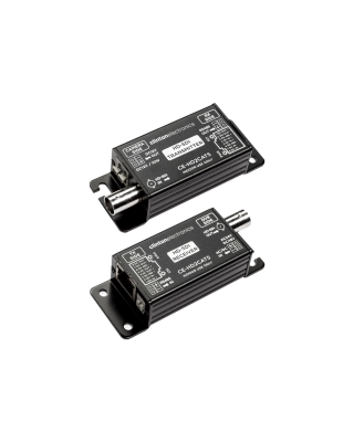HD-SDI over CAT5e Transmitter & Receiver Kit, EX-SDI Compatible, DC48V/AC24V, Includes Power Supply
