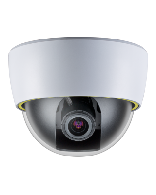 Clinton Electronics Indoor Dome Camera: CE-IDX1HDA HD-CVI/TVI/AHD & Analog, 2MP 1080P & CVBS, 2.8~12mm, 12/24V, White, UL/NDAA/TAA, 3yr