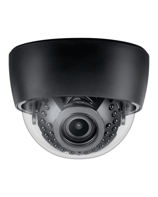 Clinton Electronics Indoor Dome Camera: CE-IDX2HDB EX-SDI & HD-CVI/TVI/AHD, 2MP 1080P, 2.8~12mm, 29 IR LEDs, 12/24V, Black, UL/NDAA/TAA, 3yr