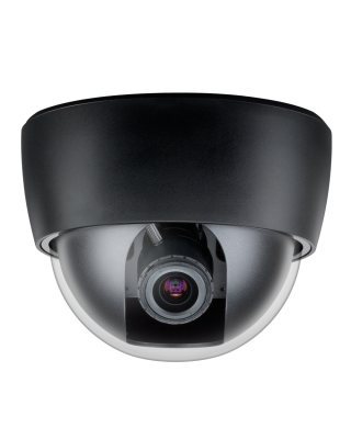 Clinton Electronics Indoor Dome Camera: CE-IDX20B Analog, 700 TVL, 2.8~12mm, 12/24V, Black, UL/NDAA/TAA, 3yr