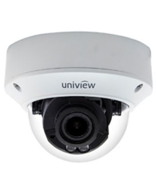 Uniview UNV 4MP H.265 Vandal IR Dome IP Camera: 2.8-12mm Motorized, WDR, 30m Smart Infrared, PoE/12v DC, IP66, Alarm, 3yr             