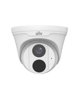 Uniview UNV IPC3615SR3-ADPF28-F 5MP H.265 Enhanced IR Dome IP Camera: 2.8mm, WDR, 30m Smart Infrared, PoE/12v DC, IP67, Mic, Storage, 3yr