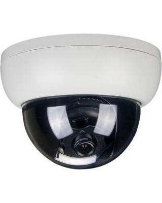 Eyemax 2MP 1080p Indoor Dome EX-SDI Camera: 3.6mm, 12v DC, CVBS, White, 3yr