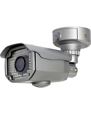 Eyemax 2MP 1080p IR Bullet EX-SDI Camera: 2.8-12mm, Auto-Iris, 30m Infrared, 12v DC, IP67, CVBS, 3yr
