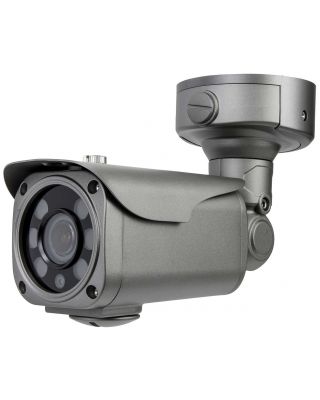 Eyemax 4MP EX-SDI/HD-SDI IR Bullet Camera: Black, 2.8-12mm AVF, WDR, 6-COB Infrared, IP68, 12v DC/24v AC, RS485 OSD, 3yr