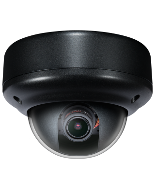 Clinton Electronics Vandal X Outdoor Dome Camera: CE-VX1QHDB EX-SDI 4MP & HD-CVI/TVI/AHD, 2.7~13.5mm, 12/24v DC/PoC, Black, UL/NDAA/TAA, 3yr