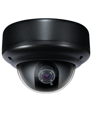 Clinton Electronics Vandal X Outdoor Dome Camera: CE-VX40B HD-CVI/TVI/AHD, 2MP 1080P or CVBS, 2.8~12mm, S8, 12/24V, Black, UL/NDAA/TAA, 3yr