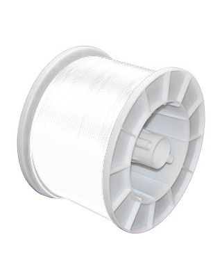 500' RG59 Plenum UL-Listed Siamese Cable Spool White 18/2 95% Braid  (for Analog, HD-SDI, CVI)