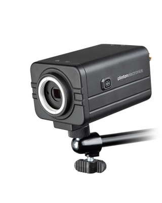 Clinton Electronics Box Camera: CE-X1HD EX-SDI & Analog, 2MP 1080P,TDN, 12/24V, Black, no lens, NDAA/TAA, 3yr