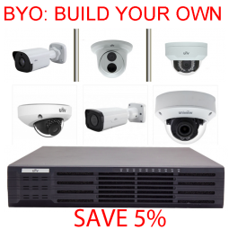 BYO: Build Your Own 64 Channel Uniview PoE IP Camera System, Save 5%