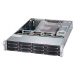 2U RAID Rackmount Server from Custom Video Security - Front View, open case